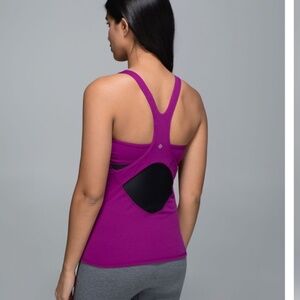 Lululemon Crossback Tank - Regal Plum - Size 4